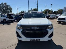 2025 Isuzu D-MAX SX MY24 4X4 Dual Range Mineral White