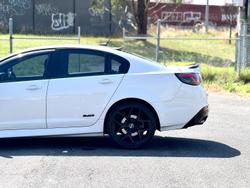 2016 Holden Commodore SV6 Black VF Series II MY16 Heron White