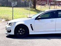 2016 Holden Commodore SV6 Black VF Series II MY16 Heron White
