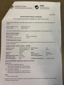 2004 Ford Falcon Ute XLS BA Mercury Silver