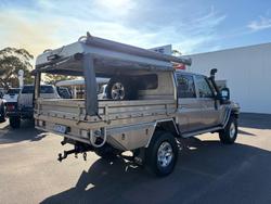 2016 Toyota Landcruiser GXL VDJ79R 4X4 Dual Range Vintage Gold