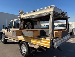 2016 Toyota Landcruiser GXL VDJ79R 4X4 Dual Range Vintage Gold