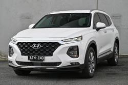 2018 Hyundai Santa Fe Elite TM MY19 4X4 On Demand White Cream