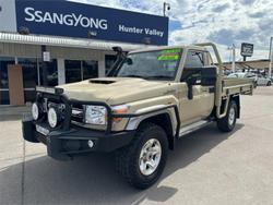 2020 Toyota Landcruiser GXL VDJ79R 4X4 Dual Range Sandy Taupe