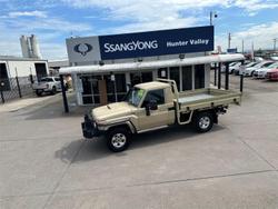 2020 Toyota Landcruiser GXL VDJ79R 4X4 Dual Range Sandy Taupe