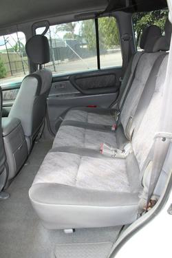 2000 Toyota Landcruiser GXL FZJ105R Glacier White