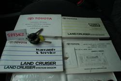 2000 Toyota Landcruiser GXL FZJ105R Glacier White