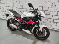 2016 Triumph Street Triple R ABS Street Triple White