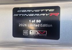2026 Chevrolet Corvette Stingray 3LT R