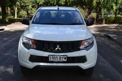 2018 Mitsubishi Triton GLX+ MQ MY18 4X4 Dual Range White