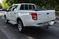 2018 Mitsubishi Triton GLX+ MQ MY18 4X4 Dual Range White