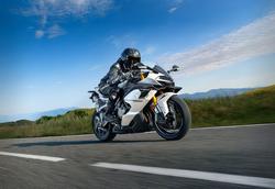 2025 CFMOTO 750SR-S Nebula White and Nebula Black