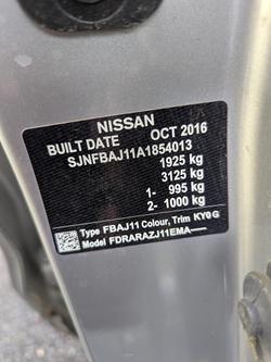 2016 Nissan QASHQAI ST J11 Platinum