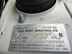 2007 Subaru Impreza RV S MY07 AWD Pure White