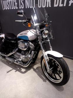 2017 Harley-Davidson SuperLow 883 (XL883L) Sportster Blue