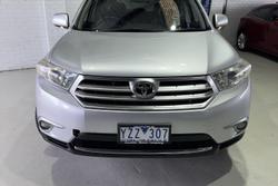 2012 Toyota Kluger Grande GSU45R MY12 AWD Silver Pearl