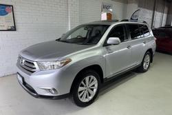 2012 Toyota Kluger Grande GSU45R MY12 AWD Silver Pearl