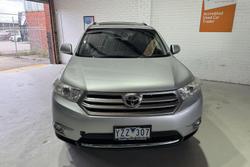 2012 Toyota Kluger Grande GSU45R MY12 AWD Silver Pearl