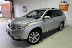 2012 Toyota Kluger Grande GSU45R MY12 AWD Silver Pearl