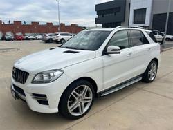2015 Mercedes-Benz M-Class ML250 BlueTEC W166 MY15 4X4 Constant Polar White