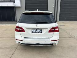 2015 Mercedes-Benz M-Class ML250 BlueTEC W166 MY15 4X4 Constant Polar White