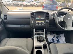 2013 Nissan Navara ST D40 Series 6 4X4 Dual Range Arctic White