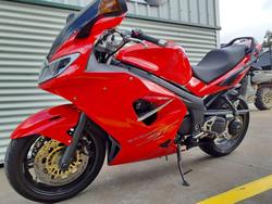 2008 Triumph Sprint ST 1050 Sprint Red