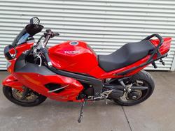 2008 Triumph Sprint ST 1050 Sprint Red