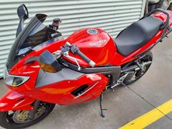 2008 Triumph Sprint ST 1050 Sprint Red