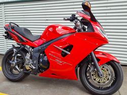 2008 Triumph Sprint ST 1050 Sprint Red