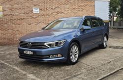 2017 Volkswagen Passat 132TSI Comfortline B8 MY17 Harvard Blue