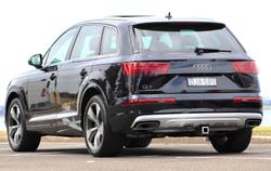 2016 Audi Q7 TDI 4M MY17 Four Wheel Drive Ink Blue