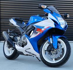 2013 Suzuki GSX-R600 GSX-R Blue
