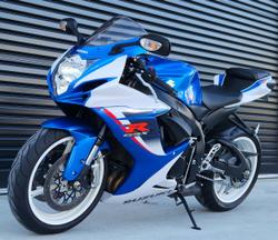 2013 Suzuki GSX-R600 GSX-R Blue