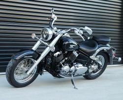 2011 Yamaha V-Star XVS650A Classic V-Star Black