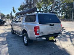 2015 NISSAN NAVARA ST (4x4) NP300 D23 SILVER OR CHROME