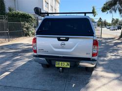2015 NISSAN NAVARA ST (4x4) NP300 D23 SILVER OR CHROME