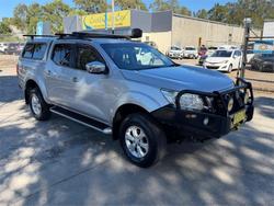 2015 NISSAN NAVARA ST (4x4) NP300 D23 SILVER OR CHROME