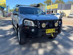 2015 NISSAN NAVARA ST (4x4) NP300 D23 SILVER OR CHROME
