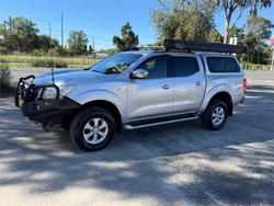 2015 NISSAN NAVARA ST (4x4) NP300 D23 SILVER OR CHROME