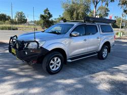 2015 NISSAN NAVARA ST (4x4) NP300 D23 SILVER OR CHROME