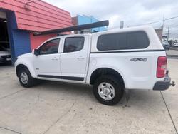 2016 Holden Colorado LS RG MY17 4X4 Dual Range Summit White
