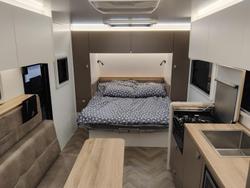 2026 Traveller 20Ft Track Semi Off-Road Triple Bunk Family Van New Model