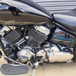 2018 Yamaha V-Star XVS650A Classic V-Star Black