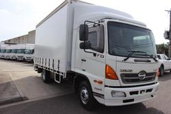 2008 Hino 500 Series FD1024 WHITE