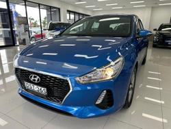 2017 Hyundai i30 Active PD MY18 Marina Blue