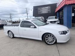 2003 Ford Falcon Ute XR8 BA Winter White