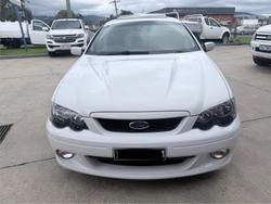 2003 Ford Falcon Ute XR8 BA Winter White
