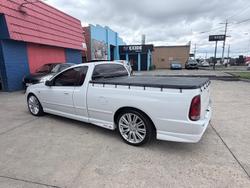 2003 Ford Falcon Ute XR8 BA Winter White
