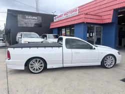 2003 Ford Falcon Ute XR8 BA Winter White